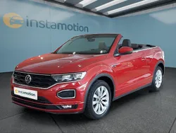 Rot Gebraucht 2021 VW T-Roc Cabriolet Cabrio | 29.699 € (Fairer Preis)