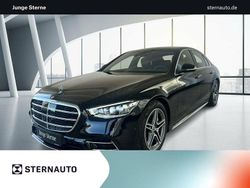 Metalliclack obsidianschwarz Gebraucht 2022 Mercedes S580 AMG line Limousine | 92.939 €