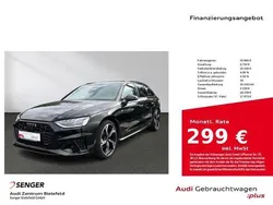 Mythosschwarz metallic Gebraucht 2023 Audi A4 S-Line Kombi | 33.880 € (Fairer Preis)