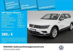 Pure white Gebraucht 2021 VW Tiguan Allspace Highline SUV | 29.383 € (Guter Preis)
