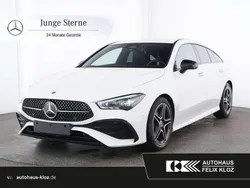 Unilack polarweiß Gebraucht 2024 Mercedes CLA200 AMG Limousine | 36.400 € (Fairer Preis)