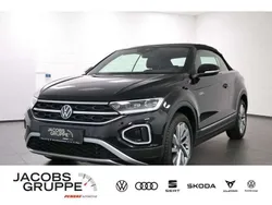 Schwarz Gebraucht 2024 VW T-Roc Cabriolet Goal Cabrio | 33.440 €