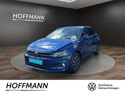 Blau Gebraucht 2021 VW Polo Active Kleinwagen | 15.750 € (Fairer Preis)