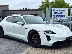 Weiß Gebraucht 2023 Porsche Taycan Sport Turismo Limousine | 80.800 € (Superpreis)