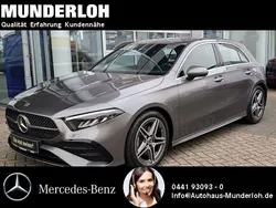 Grau Gebraucht 2023 Mercedes A200 AMG line Limousine | 33.900 € (Fairer Preis)