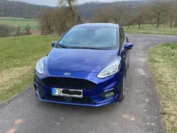 Blau Gebraucht 2018 Ford Fiesta ST-Line Kleinwagen | 11.100 € (Guter Preis)