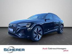 Mythosschwarz metallic Gebraucht 2023 Audi Q8 e-tron S-Line SUV | 69.770 € (Teuer)