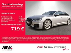 Florettsilber metallic Gebraucht 2024 Audi A6 S-Line Kombi | 57.730 €