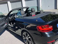 Schwarz Gebraucht 2015 BMW 218 Sport Line Cabrio | 15.500 € (Fairer Preis)