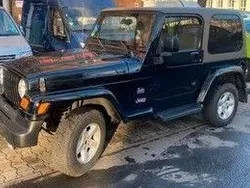 Schwarz Gebraucht 2003 Jeep Wrangler Sahara SUV | 21.000 € (Etwas zu teuer)