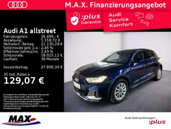 Navarrablau metallic Gebraucht 2024 Audi A1 Basis Kleinwagen | 26.489 € (Fairer Preis)
