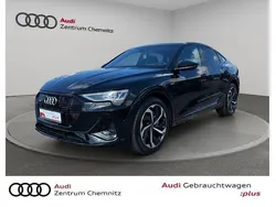 Schwarz Gebraucht 2023 Audi e-tron Sportback S-Line SUV | 49.990 € (Teuer)