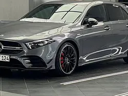 Grau Gebraucht 2022 Mercedes A35 AMG Advanced Plus Limousine | 38.200 € (Guter Preis)