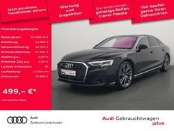 Mythosschwarz metallic Gebraucht 2022 Audi A8 Ambiente Limousine | 60.980 € (Fairer Preis)