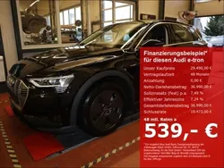 Schwarz Gebraucht 2021 Audi e-tron Basis SUV | 29.490 € (Fairer Preis)