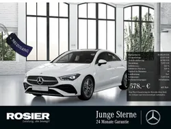 Weiss / polarweiß Gebraucht 2024 Mercedes CLA200 Advanced Plus Coupé | 36.748 € (Guter Preis)