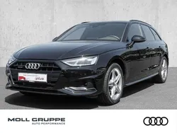 Mythosschwarz metallic Gebraucht 2024 Audi A4 Advanced Kombi | 36.380 € (Fairer Preis)