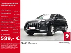 Mythosschwarz metallic Gebraucht 2023 Audi Q7 S-Line SUV | 64.544 € (Guter Preis)