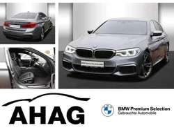 Bluestone metallic Gebraucht 2020 BMW M550 Sport Line Limousine | 39.380 € (Superpreis)