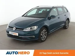 Grün Gebraucht 2017 VW Golf VII Sound Limousine | 12.020 € (Fairer Preis)