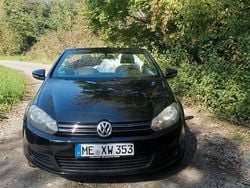 Schwarz Gebraucht 2012 VW Golf Cabriolet Cabrio | 6.200 € (Fairer Preis)