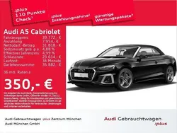 Mythosschwarz metallic Gebraucht 2021 Audi A5 Cabriolet Ambiente Cabrio | 39.772 € (Fairer Preis)