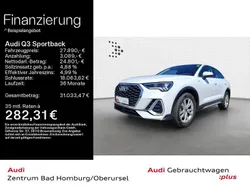 Weiß Gebraucht 2022 Audi Q3 Sportback S-Line SUV | 27.890 € (Superpreis)