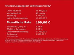 Weiss Gebraucht 2021 VW Caddy Van / Kleinbus | 15.443 € (Superpreis)