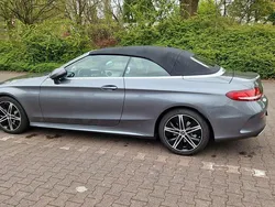 Grau Gebraucht 2018 Mercedes C250 AMG line Cabrio | 28.500 € (Guter Preis)