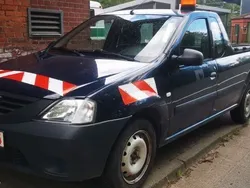 Blau Gebraucht 2010 Dacia Logan Pick-Up Abholung | 3.900 €