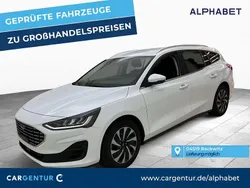 Frozen white Gebraucht 2023 Ford Focus Titanium Kombi | 19.890 € (Superpreis)