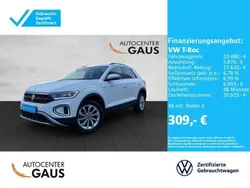 Weiß Gebraucht 2023 VW T-Roc Life SUV | 23.480 € (Fairer Preis)