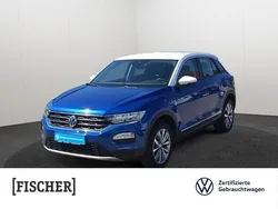 Blau Gebraucht 2019 VW T-Roc Style SUV | 17.442 € (Fairer Preis)