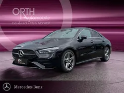 Metalliclack kosmosschwarz Gebraucht 2024 Mercedes CLA200 Advanced Coupé | 37.899 € (Fairer Preis)