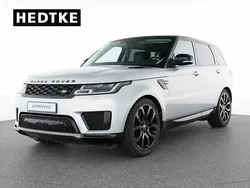 Silber (indus silver) Gebraucht 2021 Land Rover Range Rover Sport Black Edition SUV | 49.990 € (Superpreis)