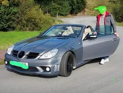 Grau Gebraucht 2005 Mercedes SLK350 Cabrio | 12.900 € (Fairer Preis)
