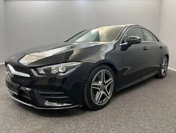 Kosmosschwarz Gebraucht 2020 Mercedes CLA200 AMG line Coupé | 24.999 € (Teuer)