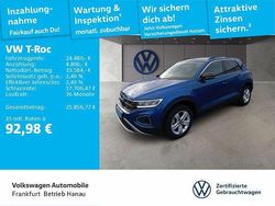 Ravennablau metallic Gebraucht 2025 VW T-Roc Goal SUV | 24.480 € (Fairer Preis)
