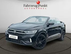 Schwarz Gebraucht 2023 VW T-Roc Cabriolet R-line Cabrio | 31.600 € (Fairer Preis)