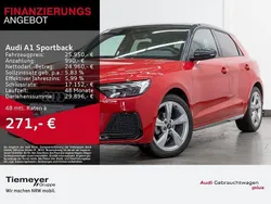 Rot Gebraucht 2024 Audi A1 Sportback S-Line Kleinwagen | 25.950 € (Etwas zu teuer)