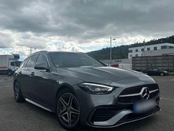 Grau Gebraucht 2022 Mercedes C220 AMG line Kombi | 35.400 € (Fairer Preis)