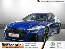 Blau (san marino blau individuall...) Gebraucht 2021 Audi RS6 Design Kombi | 101.427 € (Etwas zu teuer)