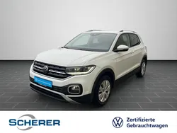 Pure white Gebraucht 2021 VW T-Cross Style SUV | 19.890 € (Guter Preis)
