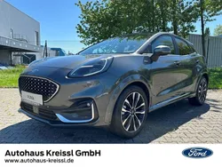 Magneticgrau met. Gebraucht 2021 Ford Puma ST-Line Coupé | 23.990 € (Etwas zu teuer)