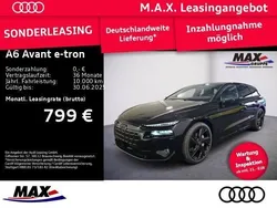Mythosschwarz metallic Gebraucht 2025 Audi A6 e-tron Performance Kombi | 78.980 € (Fairer Preis)
