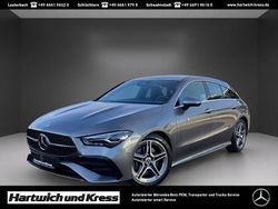 Mountaingrau met. Gebraucht 2024 Mercedes CLA200 Shooting Brake AMG line Kombi | 32.690 €