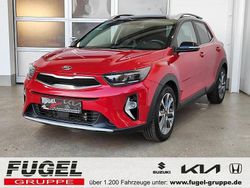 Signalrot met./schwarz Gebraucht 2021 Kia Stonic Spirit SUV | 16.899 € (Fairer Preis)