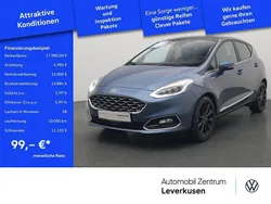 Schwarz / chroma blau (metallic) Gebraucht 2020 Ford Fiesta Vignale Kleinwagen | 17.980 € (Fairer Preis)