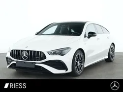 Unilack polarweiß Gebraucht 2024 Mercedes CLA35 AMG Shooting Brake AMG Kombi | 47.700 € (Fairer Preis)