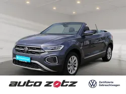 Schwarz Gebraucht 2024 VW T-Roc Cabriolet Style Cabrio | 27.990 € (Guter Preis)